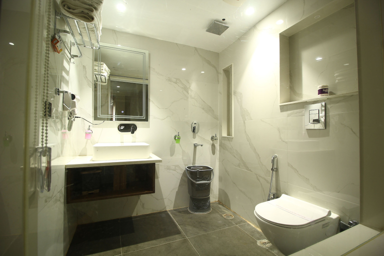 Bathroom 4, Hotel Grand Plaza, Delhi