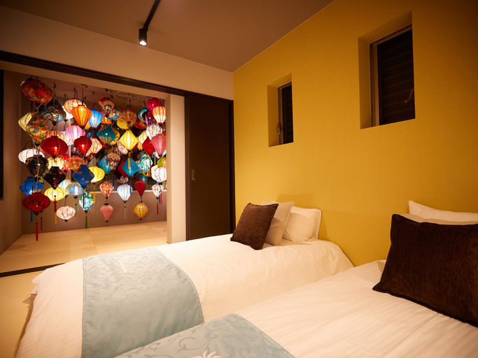 Bedroom 3, ADAN RESORT -LANTERN-, Motobu
