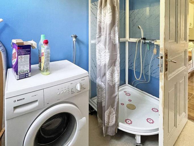 Bathroom, person holiday home in ORSJO-By Traum, Nybro