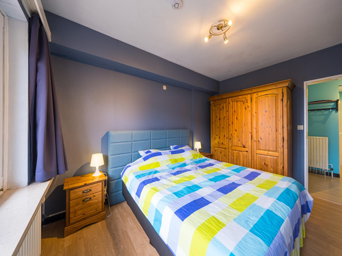 Bedroom 2, Apartment on the 3rd floor with sea view, West-Vlaanderen