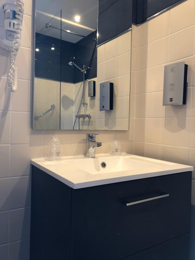 Bathroom 2, Logis Hotel Auberge de L'Etang, Haute-Vienne