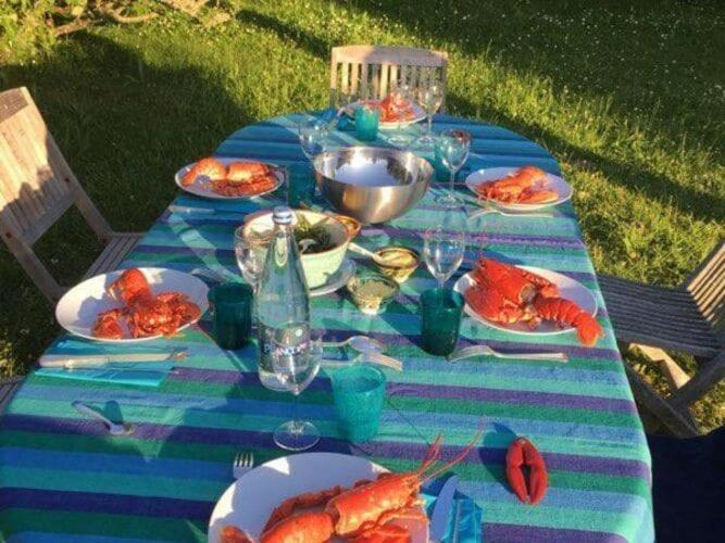 Food & Drinks, Holiday Home in Primel near Sandy Beach, Finistère