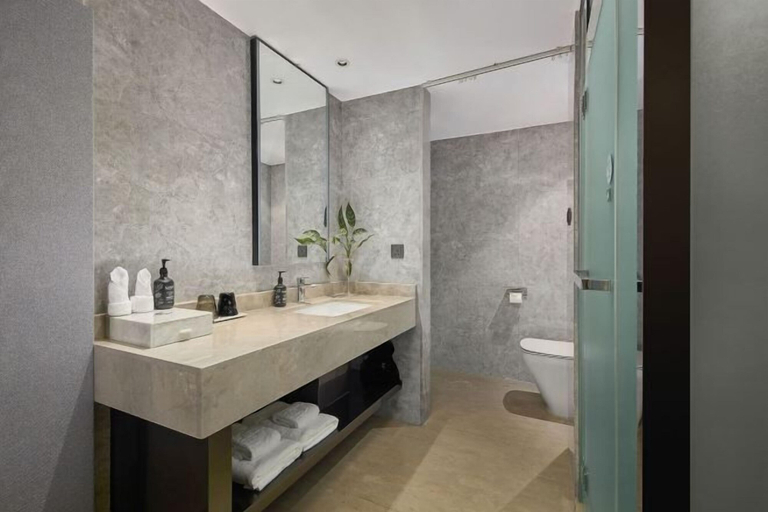 Bathroom 4, Dashen Hotel(Foshan Lecong Furniture City), Foshan