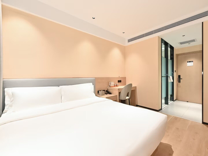 Bedroom, City home km Hotel - Beijing Sanyuanqiao, Beijing