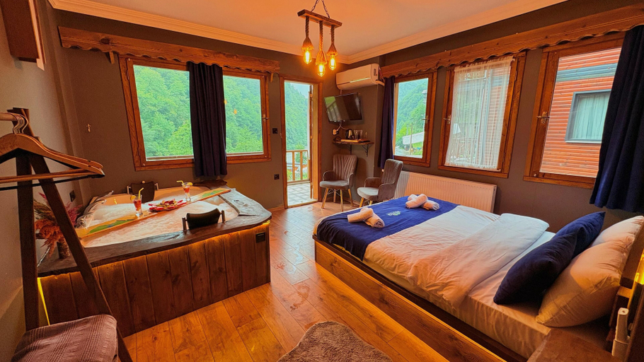 Bedroom 3, RIVER DELUXE ÇAMLIHEMŞİN, Ardeşen