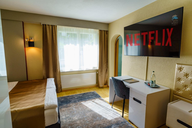 Bedroom 3, Seeblick SMART Hotel Rossli, Sarganserland