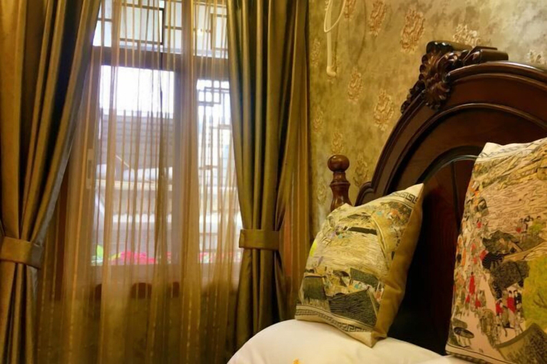 Bedroom 3, Jiezi Ancient Town Old Manor, Chengdu