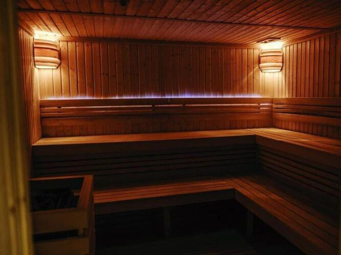 Sauna, Comfortable apartment with pool and sauna, Kamień
