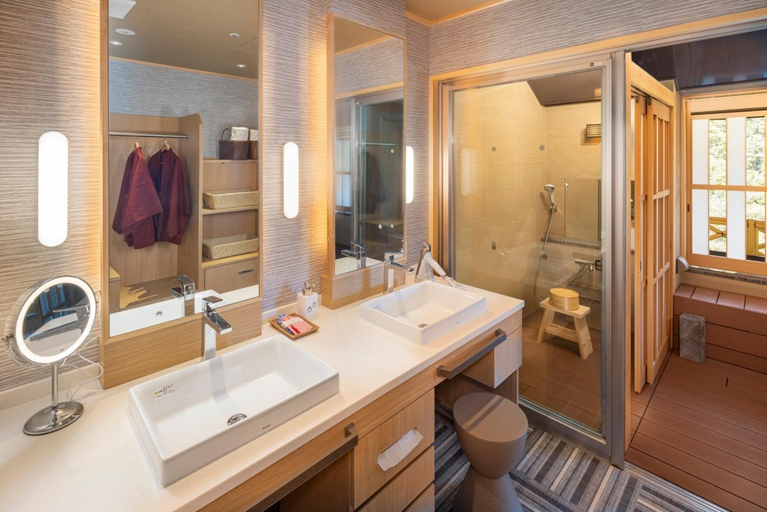 Bathroom 5, Hotel Okada, Hakone