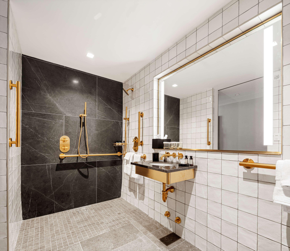 Bathroom, Grayson Hotel, New York