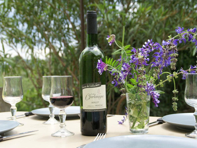 Food & Drinks 5, Villa Overlooking Les Vans Centre, Ardèche