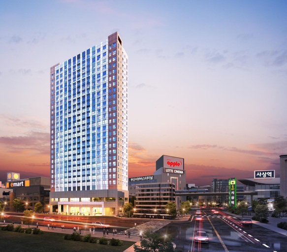 Exterior & Views 2, H avenue sasang station Residence hotel, Sasang