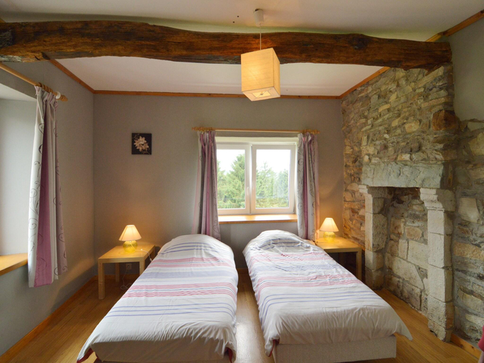 Bedroom 3, Wellness Wilderness Libomont Escape, Liège