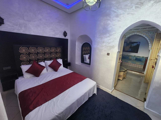 Bedroom 2, blue city, Chefchaouen