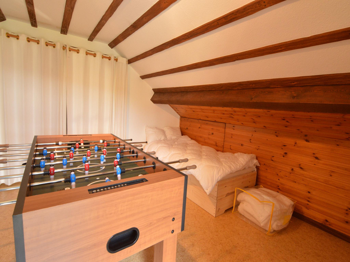 Bedroom, Ardennes villa with riverside garden and views, Liège