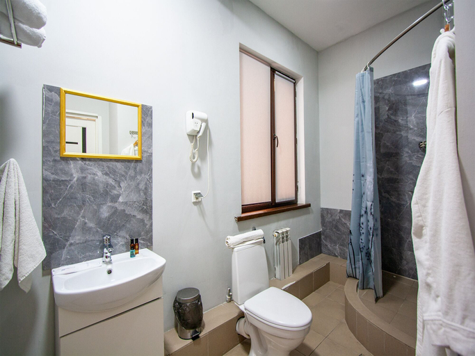 Bathroom 4, Montana Hotel, Almaty