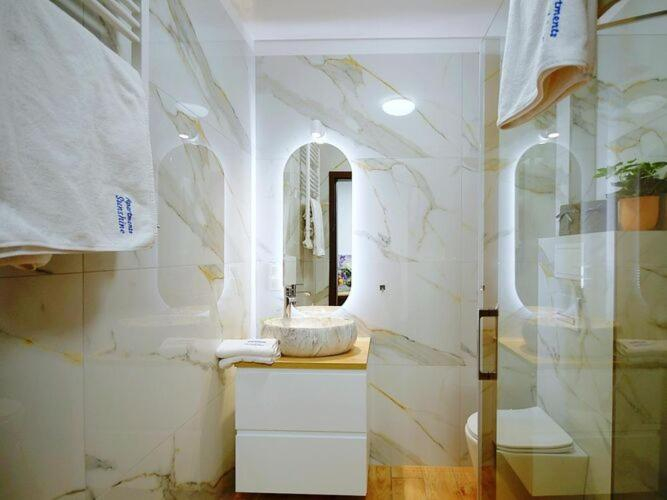 Bathroom 3, Spacious holiday home with a terrace, Mielenko, Koszalin