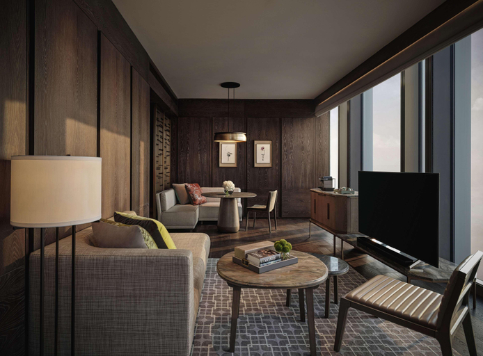 Bedroom 2, Park Hyatt Shenzhen, Shenzhen