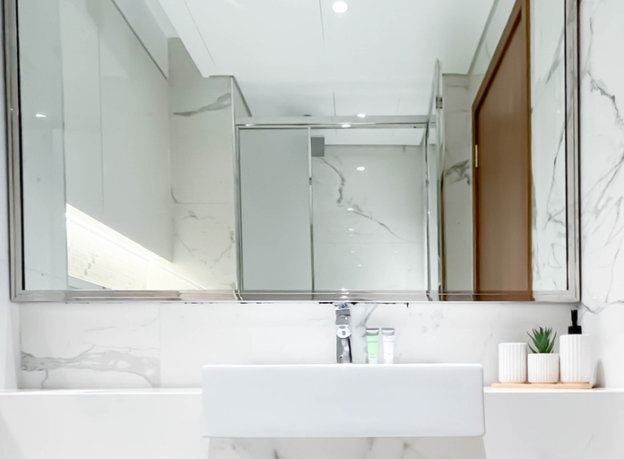 Bathroom 3, Serenity Studio Pool Access & Balcony at Riviera, Dubai