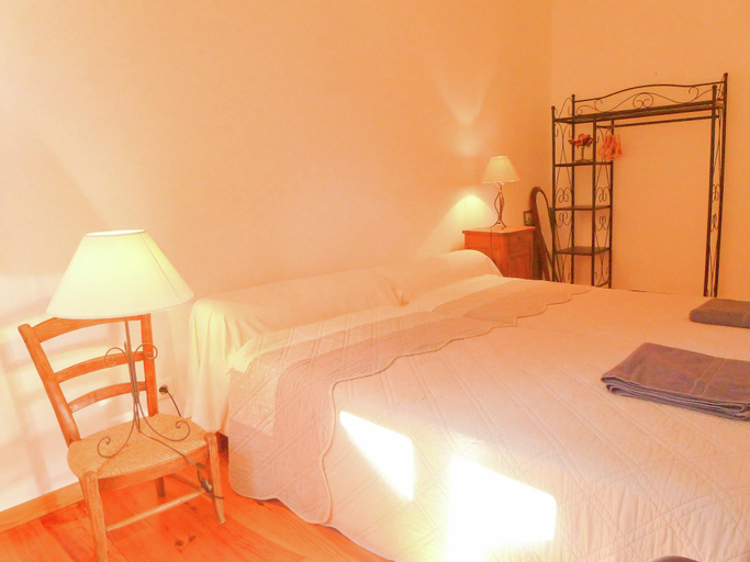 Bedroom 3, Villa in Conilhac with Private Terrace, Aude