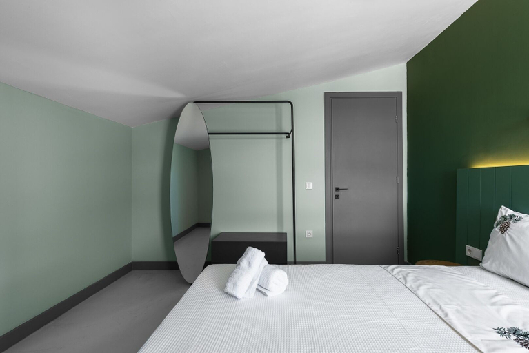 Bedroom 2, Theeta Pefko Villa - Metamorfosi Halkidiki, Central Macedonia