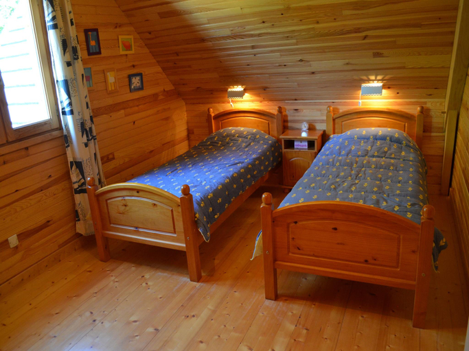 Bedroom 1, Chalet du Lac - Nature Escape, Cantal