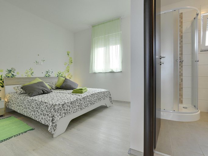 Bedroom 3, Villa in Barban near Beach Pool, Barban