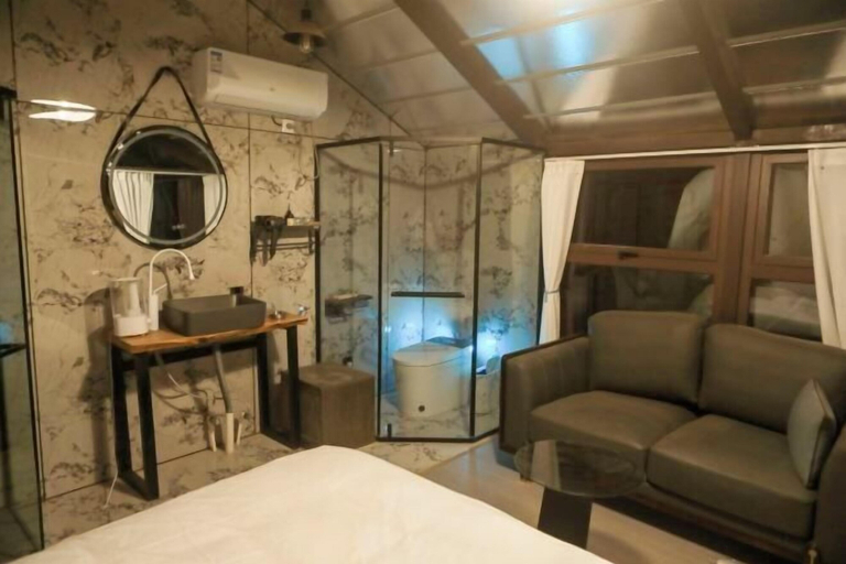 Bedroom 3, Dunhuang Dreammaker Windy Desert Wild Luxury Star Watching Camp, Jiuquan