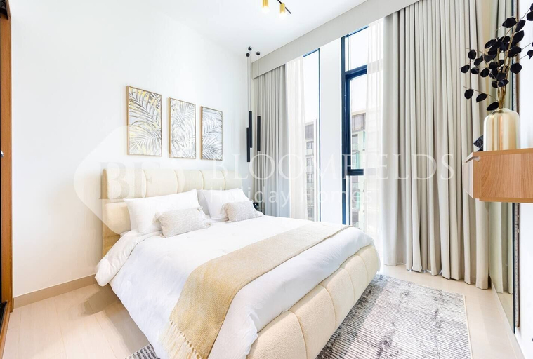 Bedroom 3, Bloomfields Cozy 1Br Binghatti House, Dubai