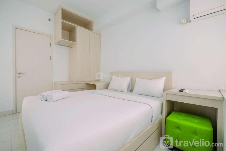 Bedroom 2, Comfy 1BR Patraland Urbano Apartment By Travelio, Bekasi