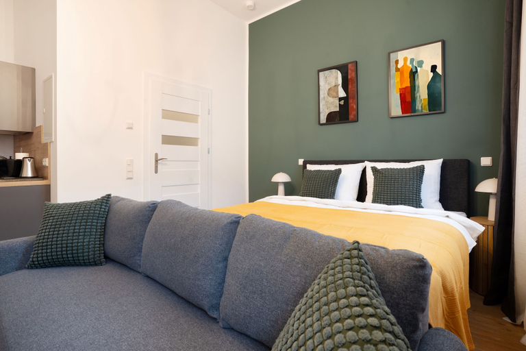 Bedroom 2, Zentrale Apartments I home2share, Halle (Saale)