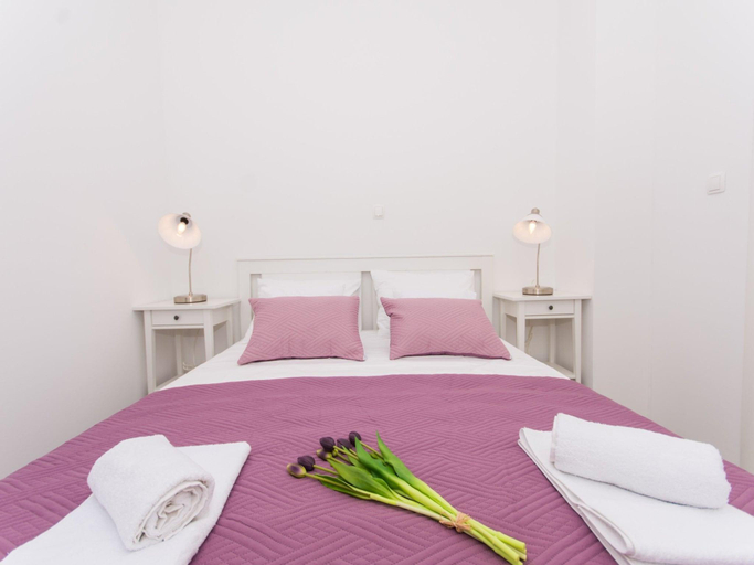 Bedroom 2, Villa LA-Comfort One Bedroom Apartment with Sea View Terrace 1, Marina