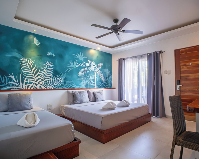 Bedroom 3, Yellow Mango Resort Bohol, Panglao