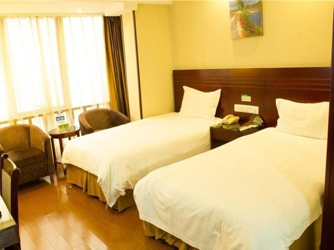 Bedroom 2, GreenTree Inn Changshu Zhaoshangcheng Express Hotel, Suzhou