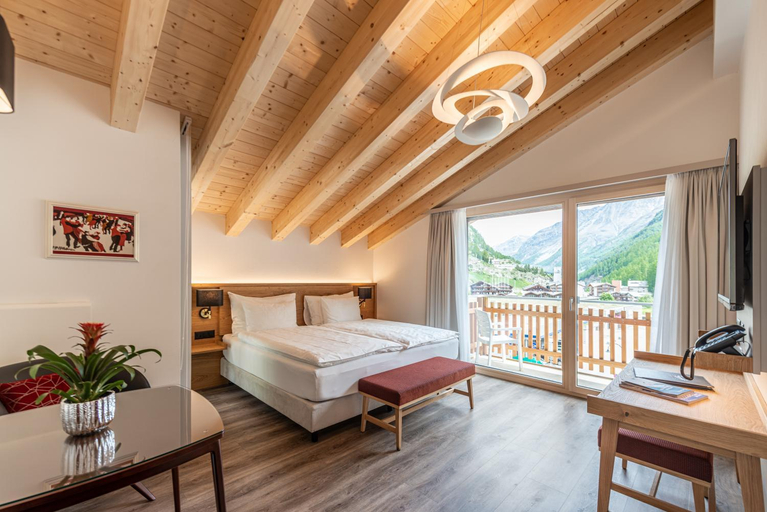 Bedroom, Naco Aparthotel, by Arca, Visp