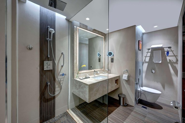 Bathroom 5, Radisson Blu Hotel, Ajman, Ajman