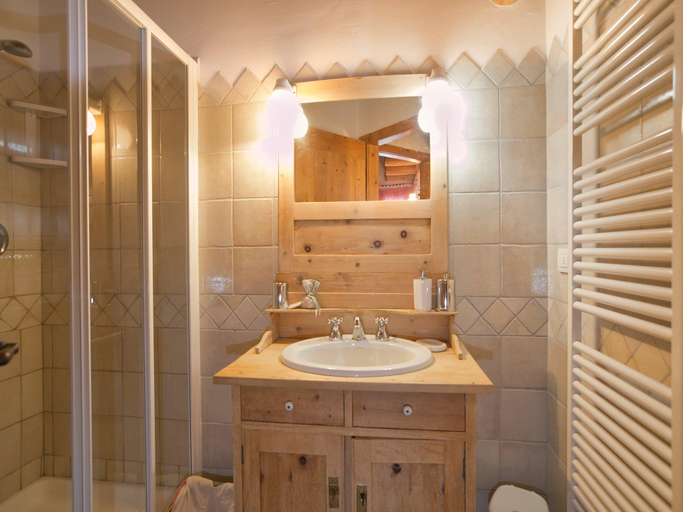 Bathroom 3, Alpine Cottage with Sauna, Trento