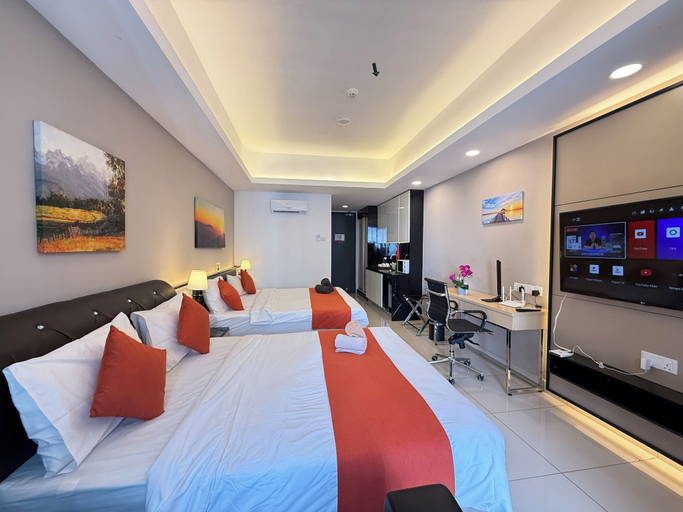 Bedroom 3, Highest Floor, Skyline Studio for 4Pax In Genting Highlands, Genting Highlands