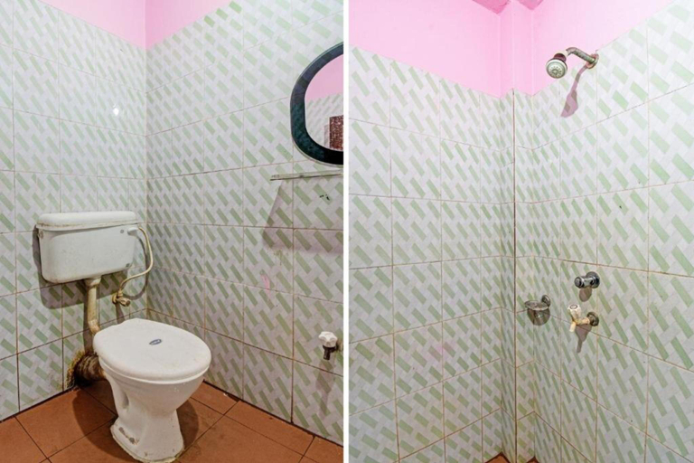 Bathroom, Goroomgo Sri Ram Guest House Puri - Near Sea Beach, Puri