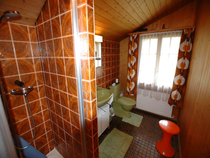 Bathroom 3, Chalet in Wilderswil with Jungfrau Views, Interlaken
