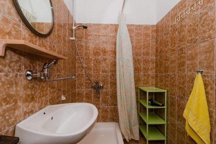 Bathroom 3, Apartments Bezek - Studio Apartment with Sea View 2 A, Orebić