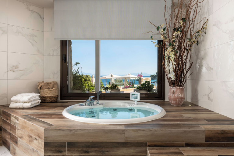 Bathroom 4, Kassandra Bay Resort, Suites & Spa, Thessaly