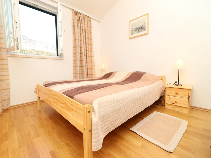 Bedroom, bedroom apartment with balcony, Orebić
