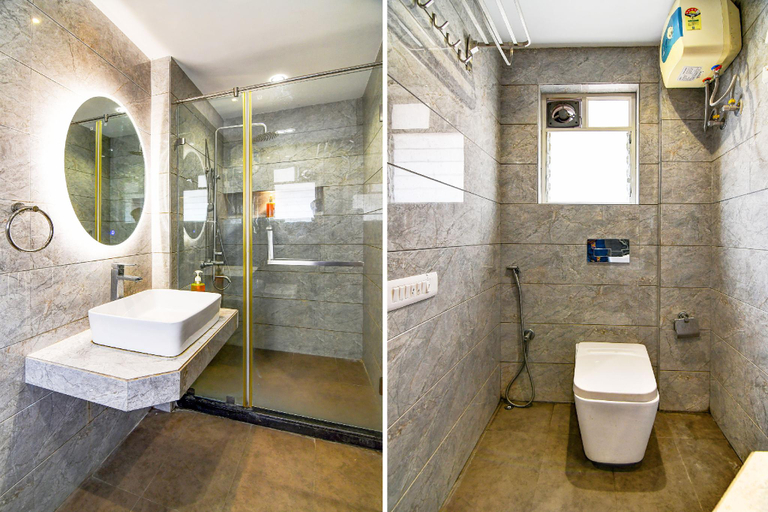 Bathroom 3, Super Townhouse New Town Formerly Krish Residency, North 24 Parganas