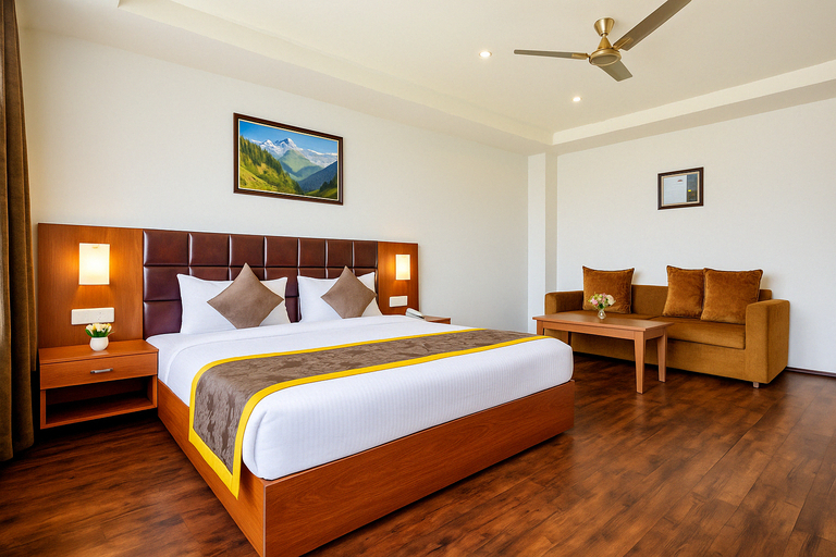 Bedroom 3, Summit Ttakshang Residency Hotel & Spa - MG Marg, East Sikkim