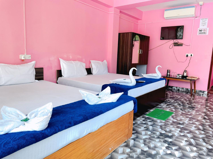 Bedroom, ANIBESH HOTEL, South Andaman