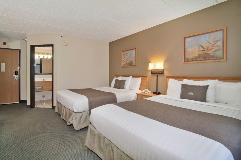 Bedroom 3, Boarders Inn & Suites by Cobblestone Hotels - Faribault, Rice