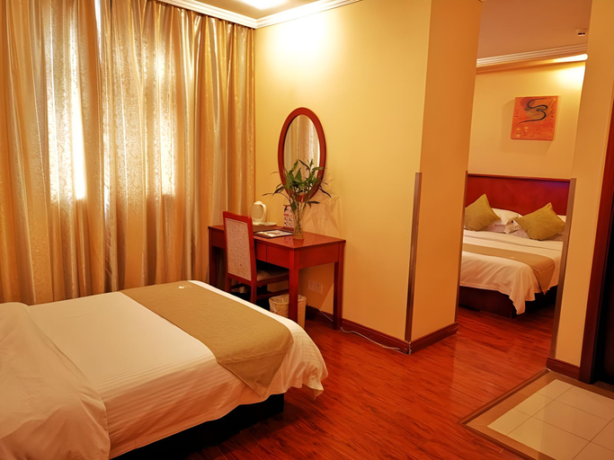 Bedroom 2, GreenTree Inn Yixing Zhangzhu Express Hotel, Wuxi