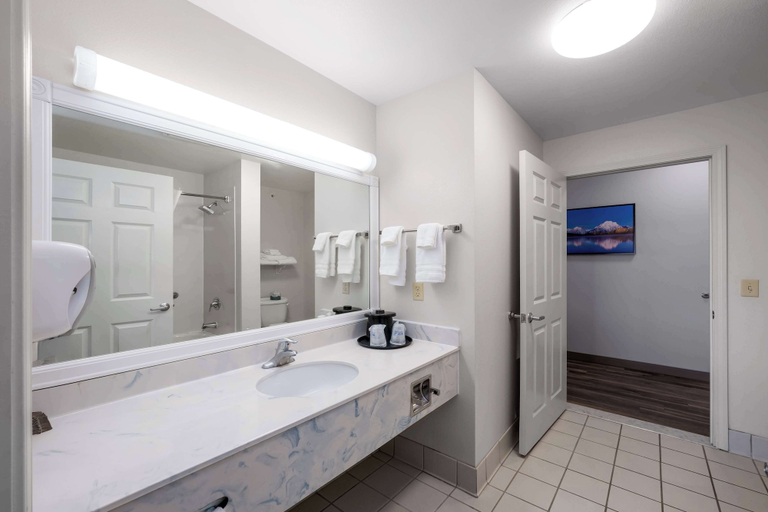Bathroom 4, SureStay Plus Hotel by Best Western Billings, Yellowstone