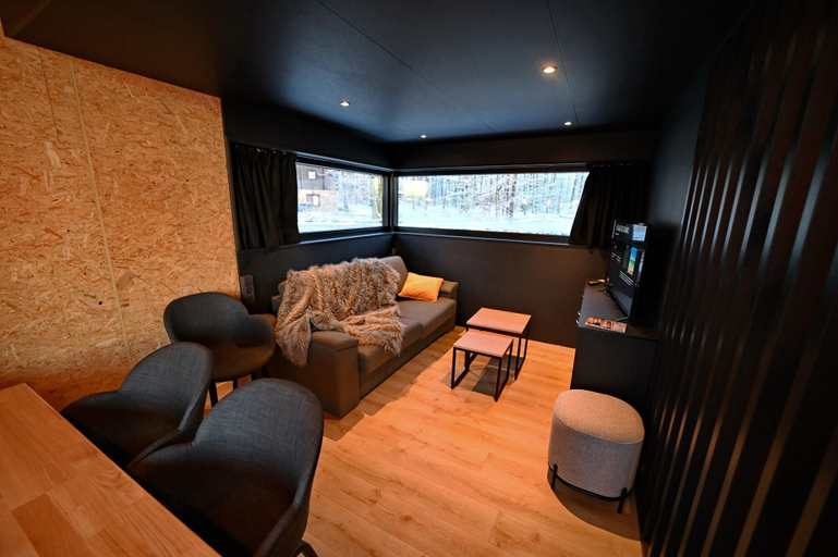Living room 3, Eco Holiday Home in Viroinval in Nature, Namur